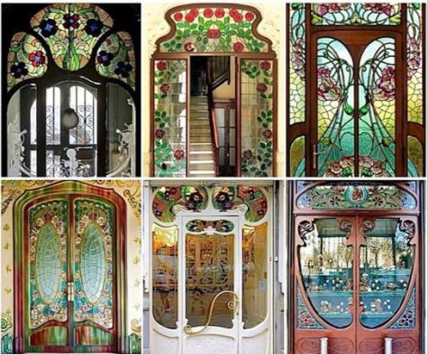 Puertas de vidrieras, Barcelona